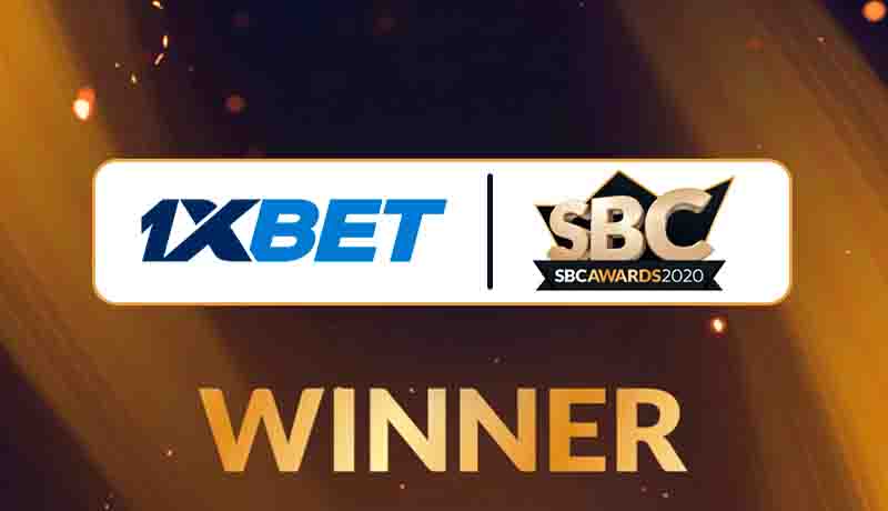 БК 1xBet стала победителем SBC Awards 2020